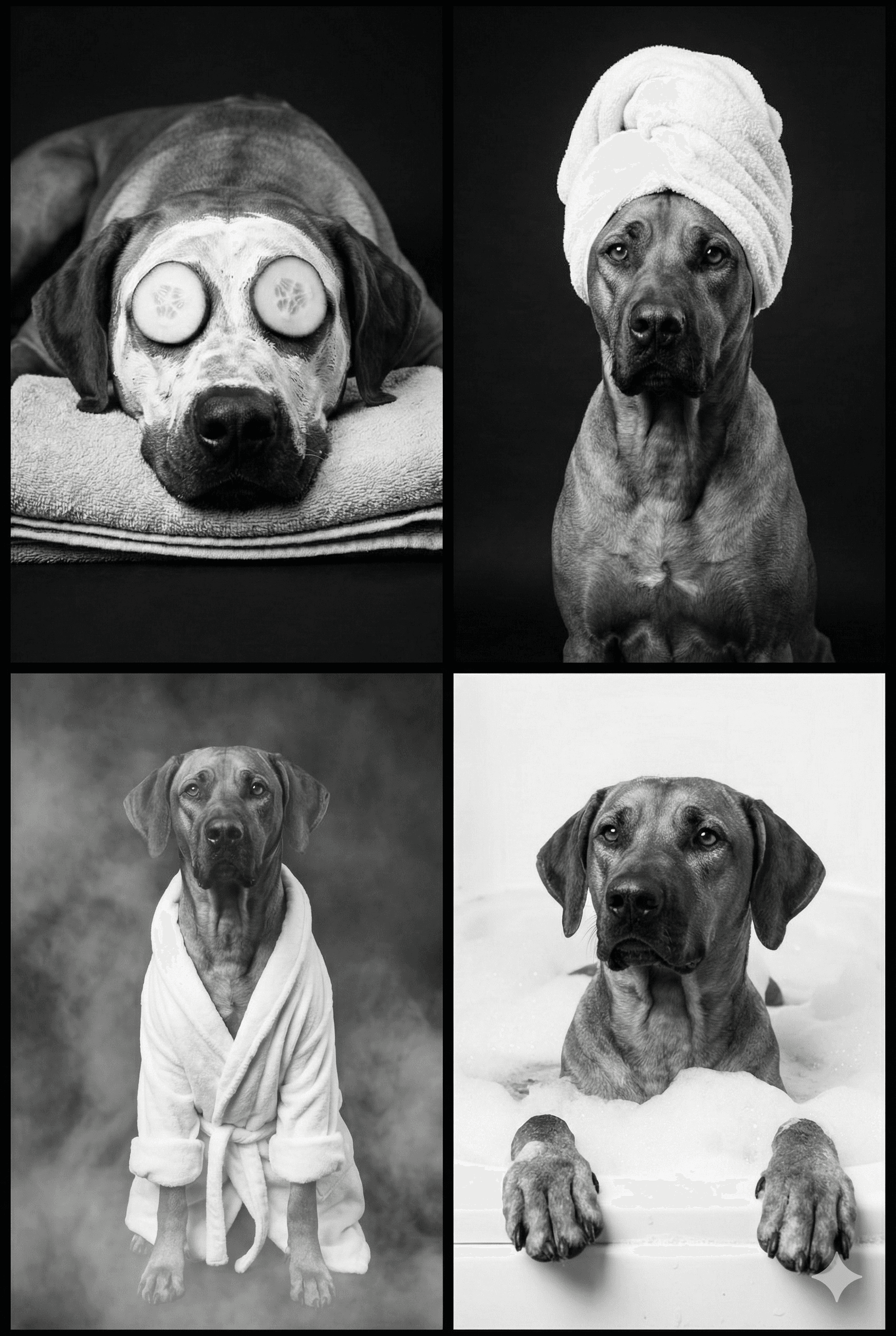 Beispiel: Spa, Schwarz-Weiss